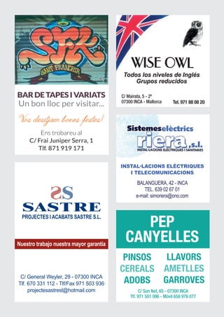 Festes Sant Francesc 2014- Programa