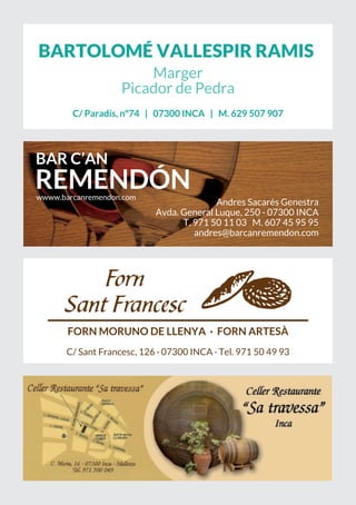 Festes Sant Francesc 2014- Programa