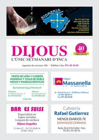 Festes Sant Francesc 2014- Programa