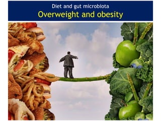 Diet and gut microbiota
Overweight and obesity
 