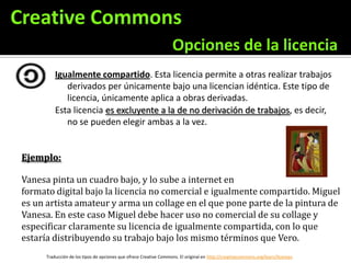 Protege las obras del intelecto humano 