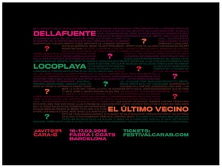 Festivales - David, Paco, Francis