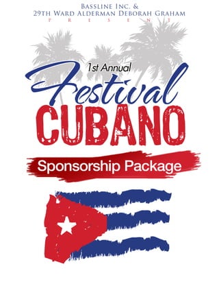 Festival  Cubano  Sponsorship  Package 2010    Email