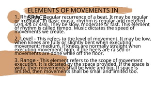 Movement Element For Rythym FESTIVAL-DANCES-QUARTER 3 MODULE 1 OF MAPEH 9 | PPT