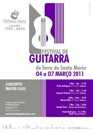 Festival Guitarra de Terra de Santa Maria 2011