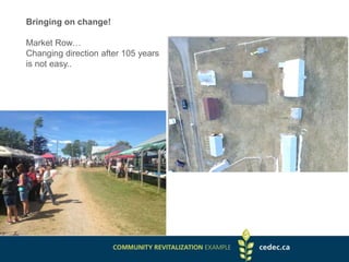 Bringing on change!
Market Row…
Changing direction after 105 years
is not easy..
 