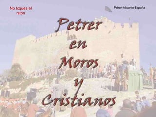Petrer-Alicante-España No toques el ratón 