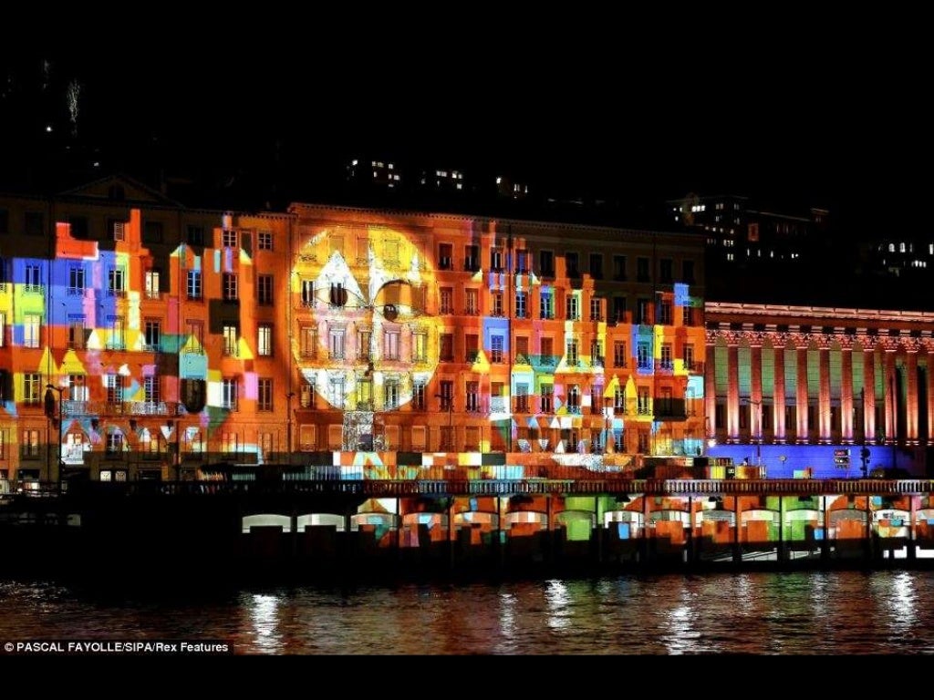 Festival of Lights in Lyon, France