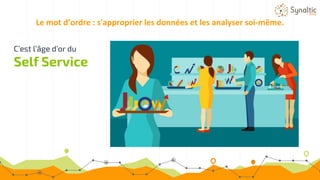 C’est l’âge d’or du
Self Service
Le mot d’ordre : s'approprier les données et les analyser soi-même.
 