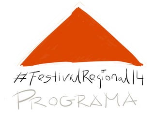 #Festival regional14 presentación 2