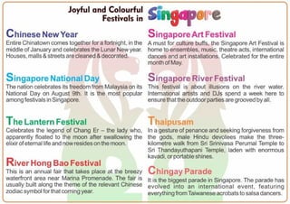 Festivals in Singapore