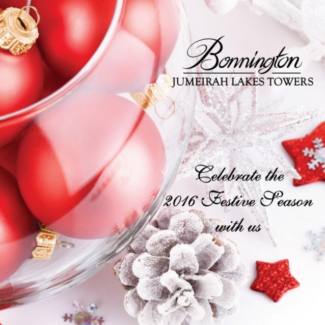 The 2016 Festive Season at the Bonnington