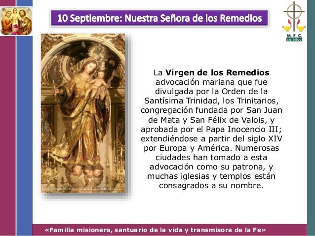 Resultado de imagen para virgen de los remedios mexico 8 DE SEPTIEMBRE