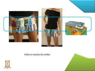 Falda en tarjetas de crédito 