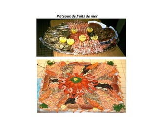 Plateaux de fruits de mer 