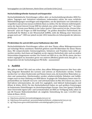 herausgegeben von Gabi Reinmann, Martin Ebner und Sandra Schön (2013)
Schön, S.; Ebner, M. & Lienhardt, C. (2011). Der Wer...