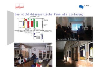 Der nicht-hierarchische Raum als Einladung




                         Lernstudio Zollhafen




Lernstudio Zollhafen
 