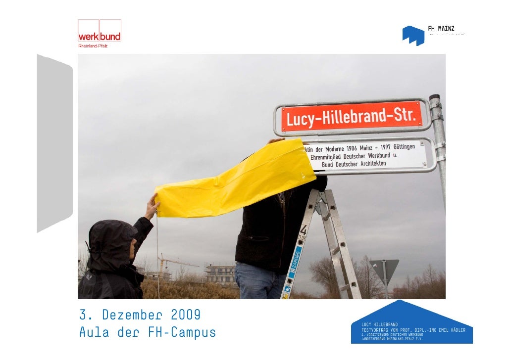 Festvortrag Lucy Hillebrand