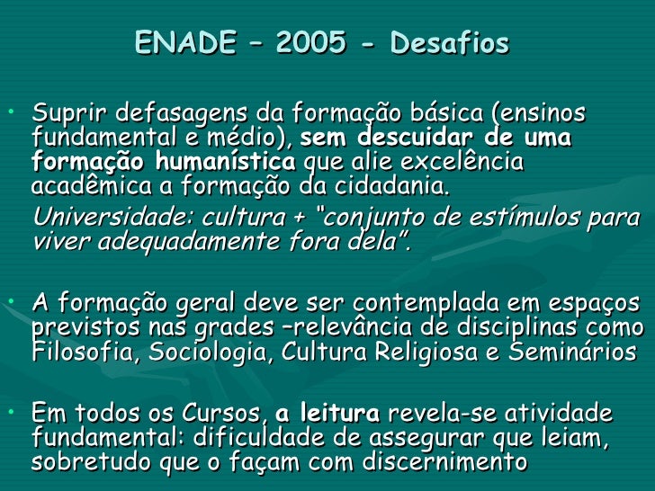 Enade 2008 Uma Professora Propõe Uma Atividade