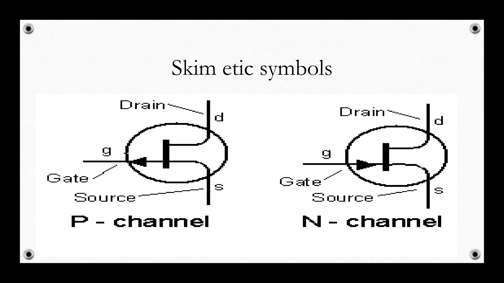 Skim etic symbols
 