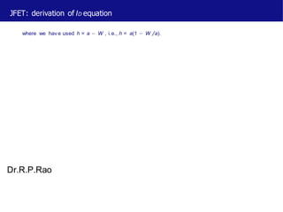 Hav R B Rao Fet | DOCX