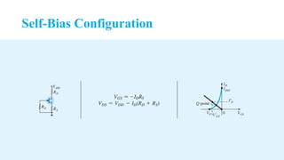 Self-Bias Configuration
 