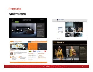 Portfolios
FET CORP 11
WEBSITE DESIGN
 