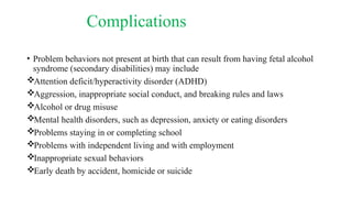 Fetal Alcoholic Syndrome presentation by | PPT