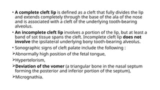 fetal head and neck imaging and spotters | PPTX