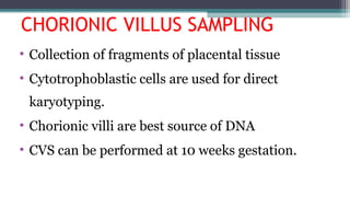 Fetal medicine: Advances in prenatal diagnosis & Treatment | PPT