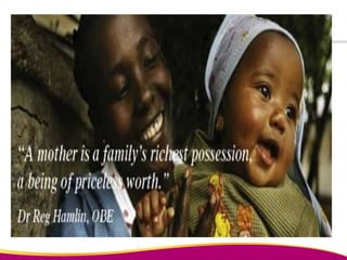 AIMS OF OBSTETRICAL CARE IS
so both are safe and Happy
 