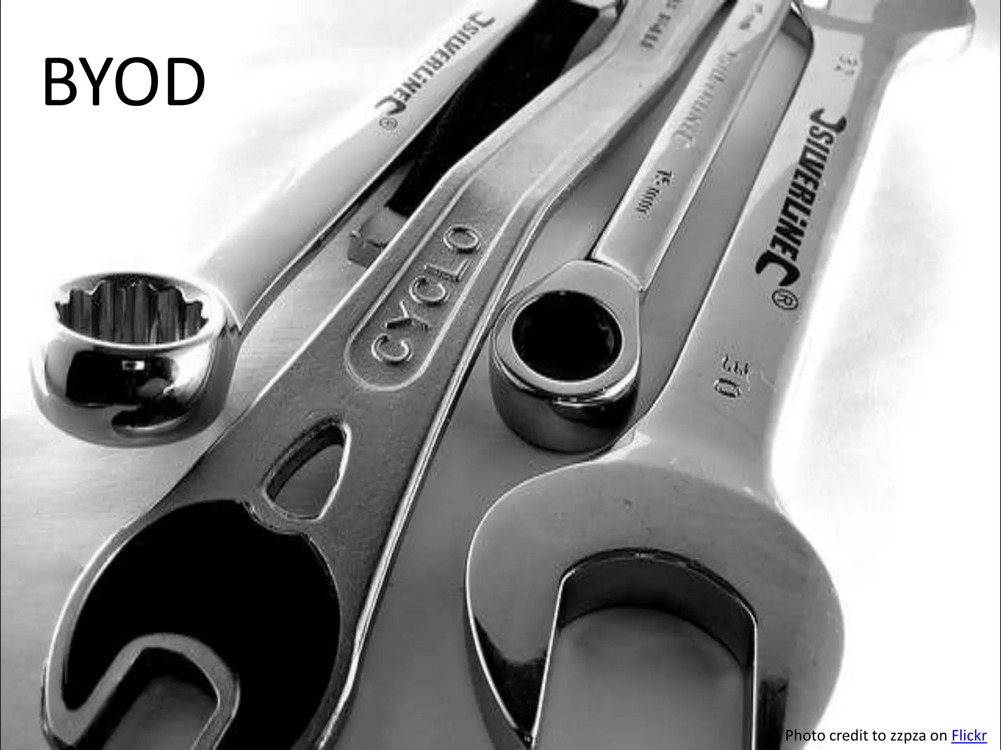 BYOD




       Photo credit to zzpza on Flickr
 