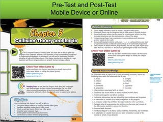 Pre-Test and Post-Test
Mobile Device or Online

 