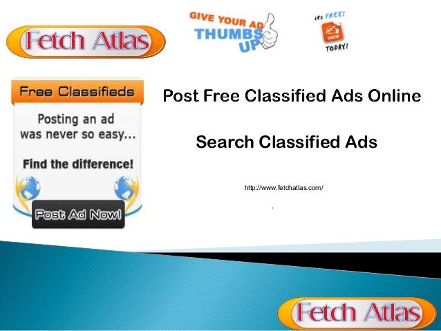Search Classified Ads
http://www.fetchatlas.com/
 