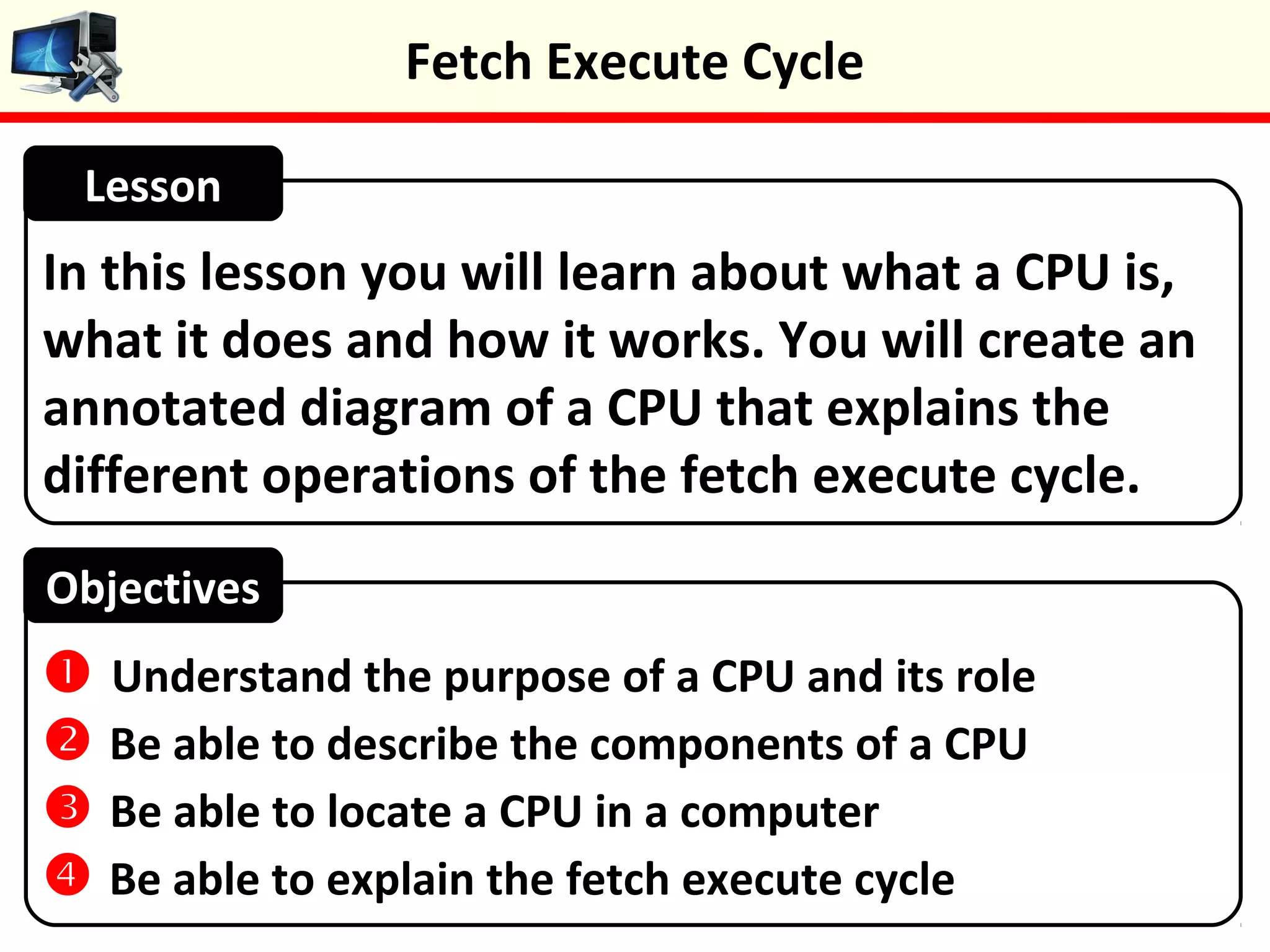 Fetch execute cycle | PPT