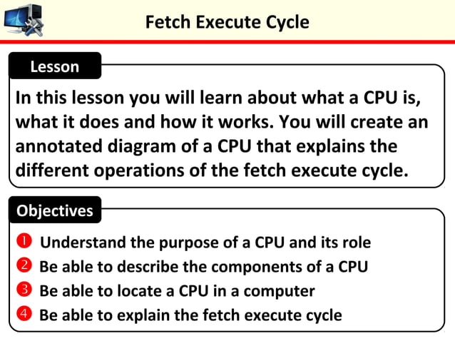 Fetch execute cycle | PPT | Operating Systems | Computer Software and ...