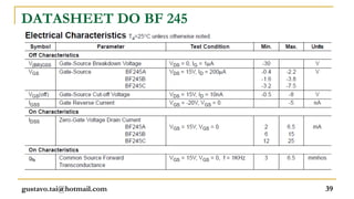 DATASHEET DO BF 245




gustavo.tai@hotmail.com   39
 
