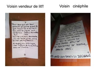 Voisin vendeur de lit!!   Voisin cinéphile
 