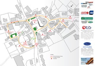 << V
                                                               ers T
                                                                    r
                                                                efflé
                                                                     an
                                                                                                            Alambic
                                                                                                                                                  Poney                                                     Batteuse à
                                                                                                                                                                                                            l’ancienne
                                                                                                       Restauration                                                                                                             Vers
                                                                                                      sous chapiteau                                                                            Secteur                  la vraie croix >>
                                                   sants
                                           ts expo                                                                                       Eglise                                               expositions
                                  Artisan
                    llo
      rs le   Gorve                                                                                                                                          Boulangerie
<< Ve



                                                                                                                                                                                     Médiathèque
                                                                                                                                                                                                                                             Etude, Fabrication et pose sur site de
                                                                                                                                                          Mini ferme                                                                               vos projets en acier ou inox.
              Secteur artisants d’arts :             Guinguette
                  démonstration,                                                                                                                                                                                                             Tôlerie, métallerie, dotée d’un bureau
                    exposition                                                                                                                                                                                                               d’étude et de machines performantes
                                                                                                                                                                                                                                             (découpe jet d’eau, plieuses, cabine de
                                                                                                                                    Presse à cidre
                                                                                                                                                                                                                                             peinture), fournissant à l’Industrie, aux
                                                                                                                                                                                                                                             ascensoristes et au bâtiment, des cuves,
                                                                                                     Point pomme                                                                                                                             armoires, structures métalliques, esca-
                                                                                                        accueil                                                                                                                                         lier et garde-corps.



                                                                            Fabrication
                                                                              de cidre                         Secteur
                                                                           à l’ancienne,                      artisants
                                                                                            Mairie          alimentaires
                                                                          manège à cheval
                                                      Tir à l’arc                                                                                                                                                                                  SOCIETE DES TRAVAUX
                                                                                                                                                                                                                                                   PUBLICS DU MORBIHAN
                                                                                                                                                                                                                                             Travaux Publics - Terrassements -
                                                                                                                                                                                                                                             Démolitions Assainissements V.R.D. (Voirie
                                                                                                                                                                                                                                              Réseaux Divers) - Location de matériels
                                                                                                                                                                                                                                             Agence : Rue Dutenos Le Verger - ZI du
                                                                                                                                                                                                                                               Prat - BP 310 56008 VANNES Cedex
                                                                                                                                                                                                                                             Tél : 02 97 63 13 52 Fax : 02 97 63 22
                                                                                                                                                               LÉGENDE                                                                                98 - contact@stpm-tp.fr
                                                                                                                                                                       Point de fermeture du bourg
                                                                                                                                                                       Circulation du public
                                                                                                                et Questembert >>




                                                                                                                                                                       Animations
                                                                                                                    Vers Berric
 