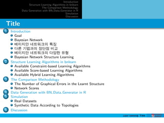 A Study on Comparison of Bayesian Network Structure Learning Algorithms ...