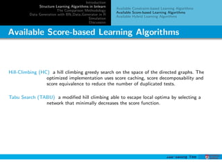 A Study on Comparison of Bayesian Network Structure Learning Algorithms ...
