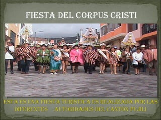 Fiesta del Corpus Cristi 