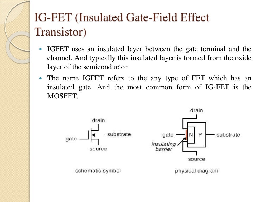 Field Effect Transistor ppt