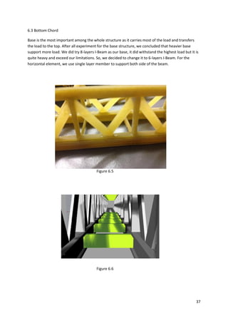 Fettuccine truss bridge report | PDF