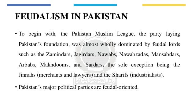 feudalism in pakistan essay