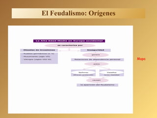 El Feudalismo: Orígenes Mapa 