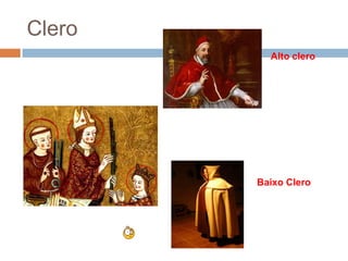 Clero Alto cleroBaixo Clero