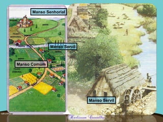 Manso Comum
Manso Servil
Manso Senhorial
Manso Servil
 