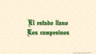 Carmen Águila, Historia, 2º ESO
 