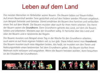 Leben auf dem Land
 